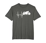 Motorrad Herzschlag Männer & Herren Tuning Garage T-Shirt