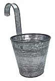 DARO DEKO Verzinkter Metall Balkon-Hängetopf - Ø16 cm...
