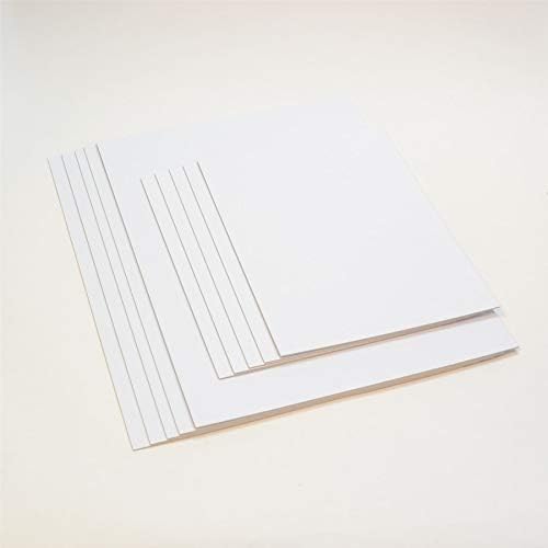 A1 White Mountboard pk10 - 10 Sheets (841mm x 594mm)