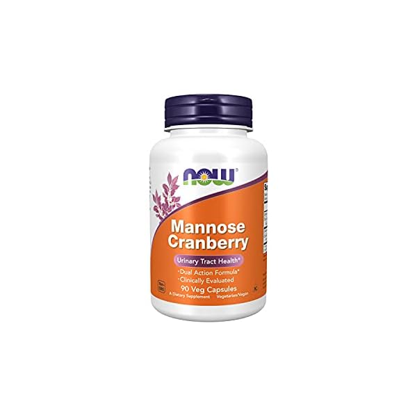 NOW-Supplements-Mannose-Cranberry-Dual-Action-Formula-Clinically-Evaluated-Urinary-Tract-Health-90-Veg-Capsules NOW Supplements, Mannose Cranberry, Dual Action Formula*, Clinically Evaluated, Urinary Tract Health*, 90 Veg Capsules