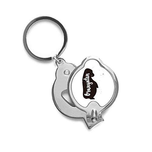 Coupe-ongles orangutan noir et blanc accessoire manucure podologie et coupe précise