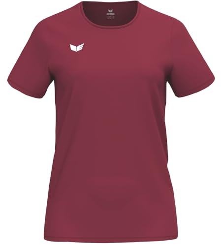 T-shirt fonctionnel Erima Intro bordeaux pour femme taille 42