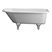 BarclayAnthea Dbl Acrylic Roll Top WH