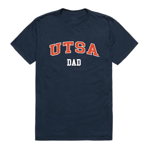 W Republic UTSA Roadrunners College Dad Tee, Navy, X-Large