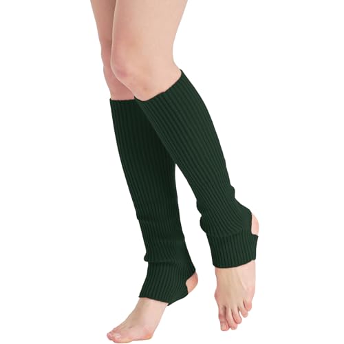 Image of Nanxson Knit Ribbed LegWarmer Women Knit Calf Accessories Leg Sleeves | Solid Neon Boot Socks,Y2K 80s Women's Lolita LegWarmer,Sports Party Yoga Dance Accessories,Winter Ankle Heap Kawaii Sock