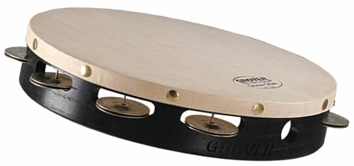 Amazon | グローバー (GROVER) タンバリン ジャーマンシルバー・1列