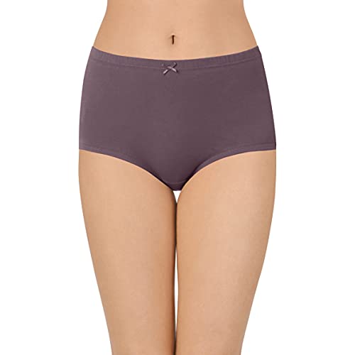 Image of Amante Solid High Rise Full Coverage Full Brief Panties (Pack of 3)