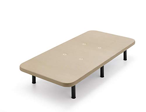 HOGAR24 Base TAPIZADA + 6 Patas DE Metal con Tejido 3D Y V�LVULAS DE TRANSPIRACI�N-90x190cm-PATAS 26CM