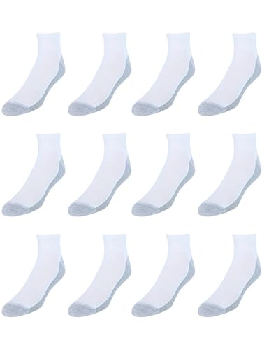 Hanes mens Socks, X-temp Cushioned Ankle Socks, 12-pack4