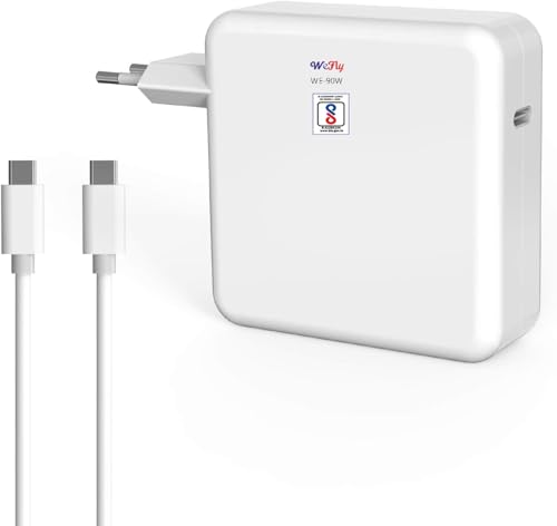 Image of 87W USB C Fast Charging Laptop Charger Power Adapter for 13 14 15-inch Ma /Book Pro Models introduced in 2016 or Later,for Ma /Book Air After 2018, USB C to C Power Cord Supply (AP 87W Type C)