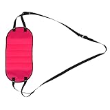 QUMIIRITY Tragbare Flugzeugbeinstütze aus Oxford und Mesh Stoff mit Starkem Tragevermögen und Faltbarem Design für Lange Flüge und Outdoor Camping