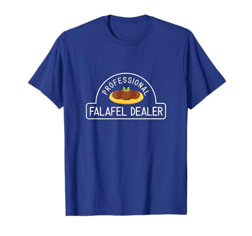 Cool Professional Falafel Dealer Middle Eastern Vegan Person T-Shirt