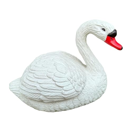 Genérico Figura d'oca | Statue di oche da giardino, figura galleggiante per acqua Decorazione galleggiante per giardino patio o piscina