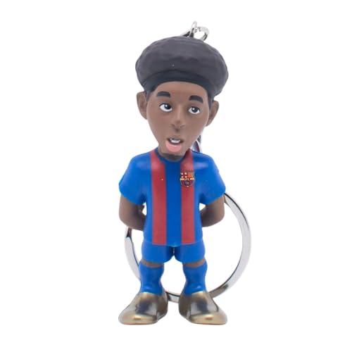 MINIX - Llavero de Koundé, Jugador del Barcelona | Figurita del Jugador del Barcelona: Jules Koundé | Ideal para Fanáticos del Barcelona o Coleccionistas | de 7 cm MINIX - Llavero de Koundé, Jugador del Barcelona | Figurita del Jugador del Barcelona: Jules Koundé | Ideal para Fanáticos del Barcelona o Coleccionistas | de 7 cm