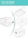 Large Medicine Lock Box for Safe Medication, Lockable Storage Box for Fridge/Snacks Food, Phone Lock Boxes with Combination Code for Home/Dorms/Office Storage Lockers