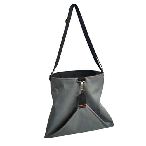 1. 効率的な果物の収穫と屋外の植栽ツール用のクイックリリースポーチ付きの頑丈なガーデニングエプロンガーデンツール