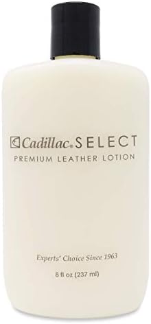 Cadillac Select Leather Lotion Cleaner and Conditioner- For Handbags, Sofas, Jackets, Furniture, Purses, and More