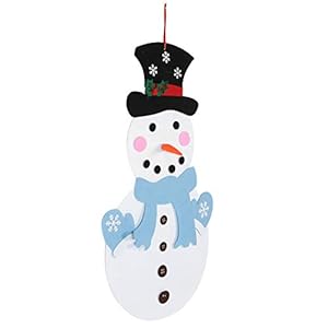 Zestaw DIY Filcowy Bałwanek Świąteczny Aklosipy