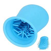 Dog Foot Cleaning Cup - Portable Paw Washer, Soft Silicone Bristles, Gentle Mud Cleaner | Long Lasting Pet Foot Cleaning Cup For Dogs Cats Travel Home Camping Walking Outdoor Grooming Care