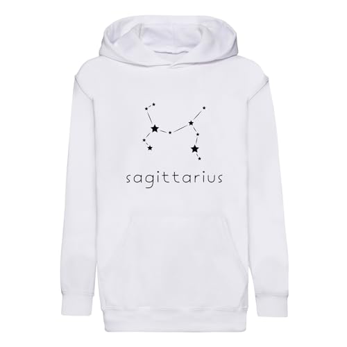 Sweat à capuche enfant Sagittaire haut de gamme aux finitions durables