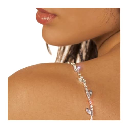 Bretelles de soutien-gorge en strass : bijou d'épaule haute brillance