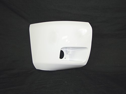 Painted Wa8624 White Front Bumper Cap White W/Hole Rh Gm1005147 For 2007-2013 Chevy Silverado 1500 #TOP3