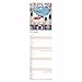 Carousel Worldwide, Seaside Days 2026 Slim Wall Calendar