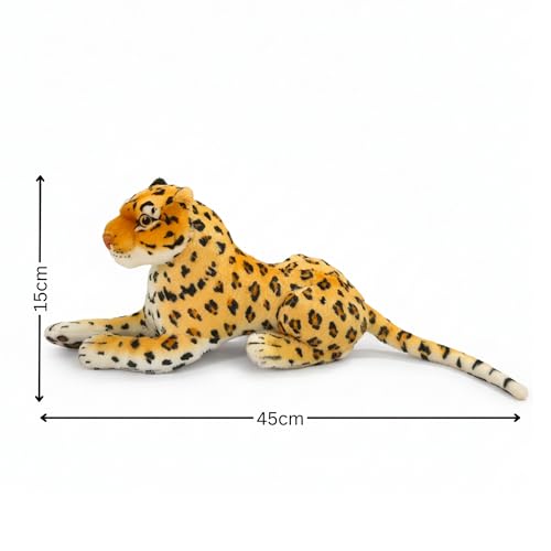 Image of Tabitha Stuffed Toys-Ultra Soft Plush Toy for Kids | Birthday Gifts for Kids and Girls | (32 Cm Leopard Plush Toy)