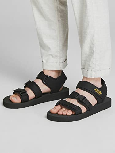 JACK & JONES Jfwjack Sandal 2.0, Uomo, Antracite