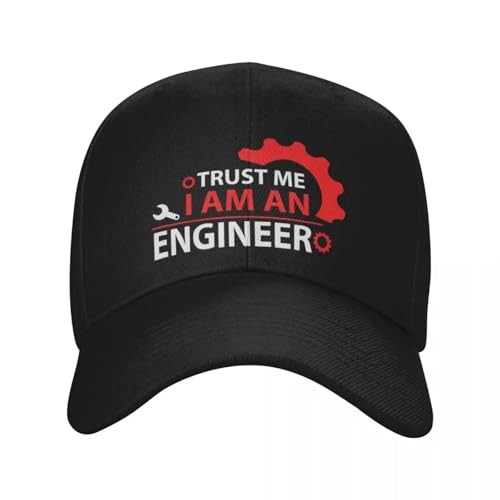 Casquette baseball homme et femme Crois-Moi Je suis ingénieur en coton