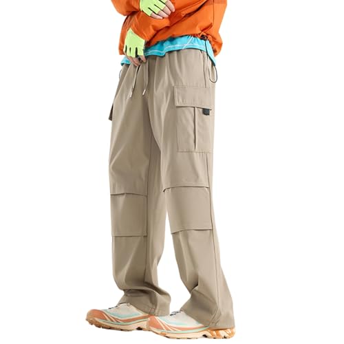 Pantalon de travail d'hiver extensible à poches tactiques et doux
