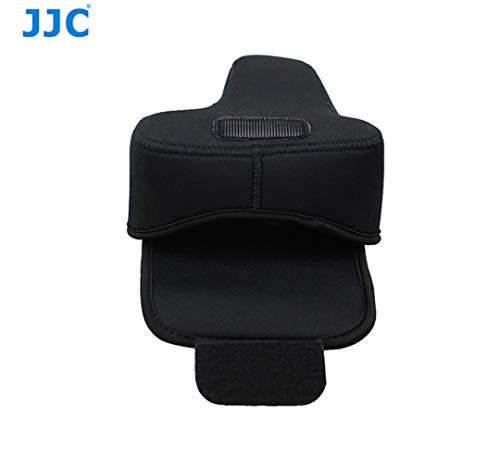 Jjc Black Ultra Light Neoprene Camera Case For Sony A6600 A6500 A6400 A6300 A6100 A6000 A5100 W/55-210Mm Lens, Pouch Bag For Fujifilm Fuji X-T30 X-T20 X-T10 W/ 55-200Mm Lens, Elastic, Water Resistant #TOP7