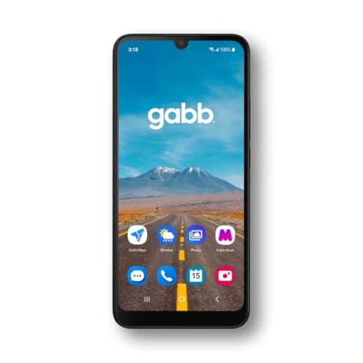 Gabb Phone 4 - Kids Phone, GPS Tracker, No Internet, Black