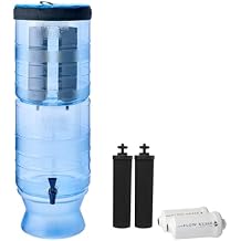 Berkey Light with 2 Black Filters and 2 Fluoride Filters