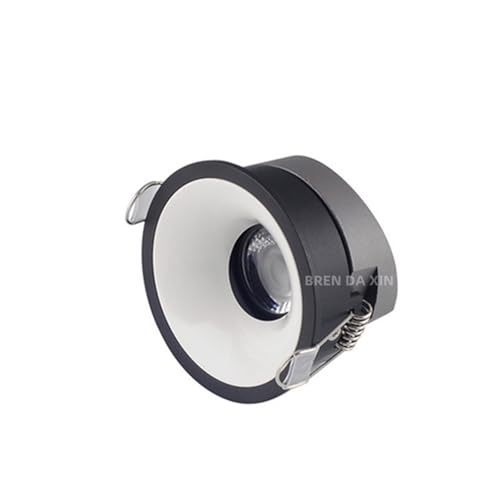 �����\�ȉ��^�A���`�O���A LED �_�E�����C�g COB �X�|�b�g���C�g AC85V-265V �Ƒ��̃��r���O���[���ƐQ���̏Ɩ��d��(Warm White 3000K,White cup,7W Dimmable)
