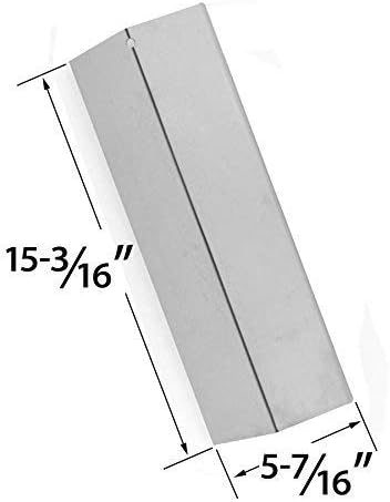Miniatura 2 de Reemplazo de placa de calor de acero inoxidable para Surefir sf892lp, Sonoma 949725CGR27, CGR30LP, SGIR27, SGR27, SGR27LP, SGR30MLP, Coleman 9998 y