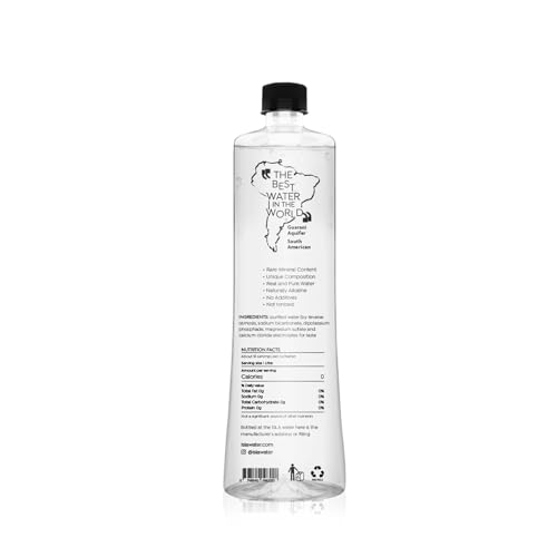 Alkaline Water PH 10.3, Rare Mineral Content, Pure 100% Natural, No Additive, Naturally Alkaline Water, Higth in Minerals and Electrolytes,(500 ml) 16.9 fl oz | Pack of 12