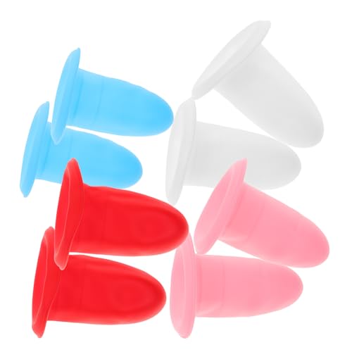 TOYZFRIENDY Set 8 Pezzi Manicotti Elastici in Silicone per Bottiglie da Viaggio 22cm, Coperture Anti-perdita Colorate per Contenitori Shampoo e Cosmetici, Accessori Pratici per Viaggi Lunghi