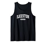 La camisa Ilkeston England UK con deportes de la vieja escuela desgastados en diseño de aspecto es un gran recuerdo de viaje y regalo. También está disponible en camisetas para hombre, mujeres y niños, camisetas de manga larga, sudaderas con capucha y sudaderas. Simplemente haz clic en el enlace de la marca para ver más.