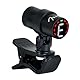 Fender Bullet Chromatischer Clip-Tuner für Gitarre/Bass, Farbiges LED-Display, Schwarz