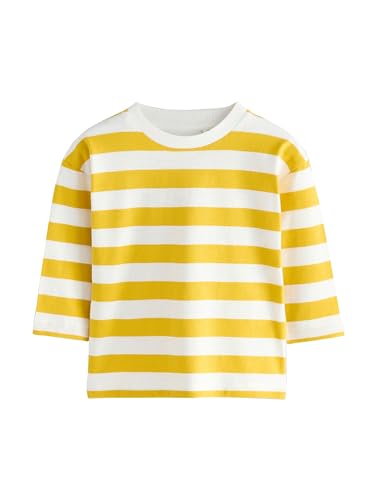 NEXT Jungen Langarm-Shirts, 5er-Pack Multi Bright Animals 92-98