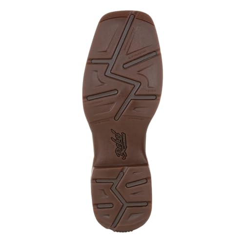 Durango Rebel DDB0317 Chaussures de Cow-boy Bout Carré Marron pour Homme - 7