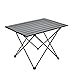 Składany stół składany składany stół przenośny kempingowy stół piknikowy na zewnątrz grill stół i krzesło (kolor: Czarny, rozmiar: 68 x 41 x 41 cm)