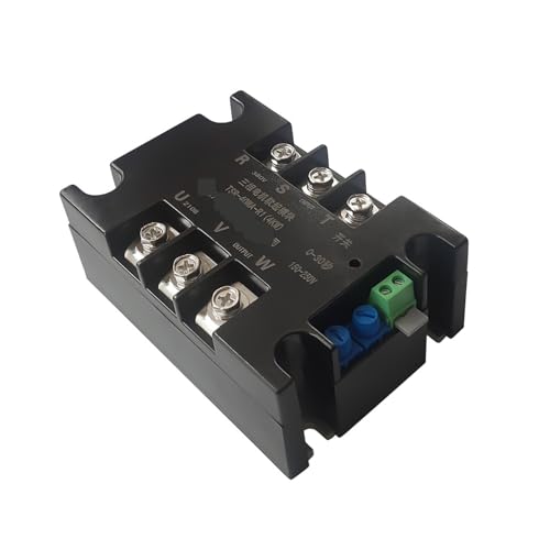 380V R 2kw 4kw 6kw 8kw 10kw 15kw 20kw Motor Soft Start Module Controller Starter Stop Heat Sink Three-Phase Motor Slow Startd(TSR-120WA-R1(12KW))