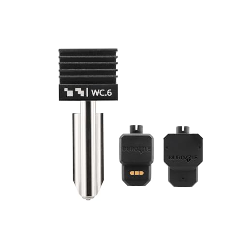 DUROZZLE 0.6mm �Y���^���O�X�e���m�Y�� �z�b�g�G���h Bambu Lab H2D/H2S/X2D/P2S/A1/A1 mini/A2L 3D�v�����^�[�����H2C �����o�@�p�A�����M�`�����ϖ��Ր��A�V���R���J�o�[�\�b�N�X�t��*2