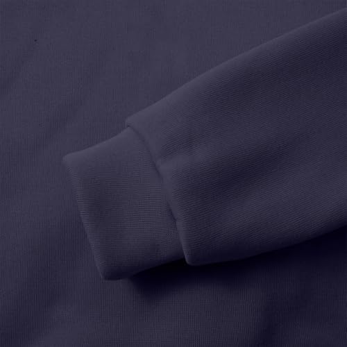 Kids Girls Half Zipper Hooded Sweatshirts Long Sleeve Solid Color Oversize Comfy Pullovers Fall Relaxed Warmth Tops4