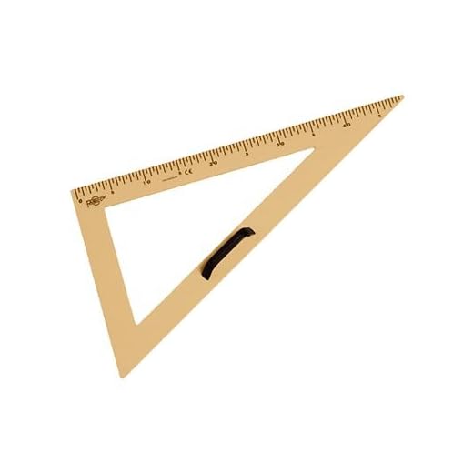 Faibo 235 - Cartabón graduado 60º, 50 cm