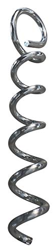 Windhager Piquet d'ancrage Spirale, Lot de 4 piquets de Tente en Spirale galvanisés, 14cm, 07258
