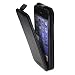 Cellet Vertical Flip Case with Card Slots for Apple iPhone 5/5S - Black