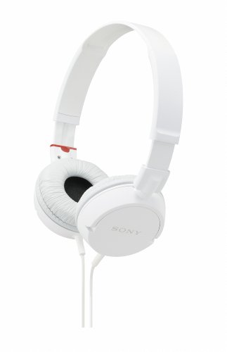 Sony MDRZX100 ZX Series Stereo Headphones (White)